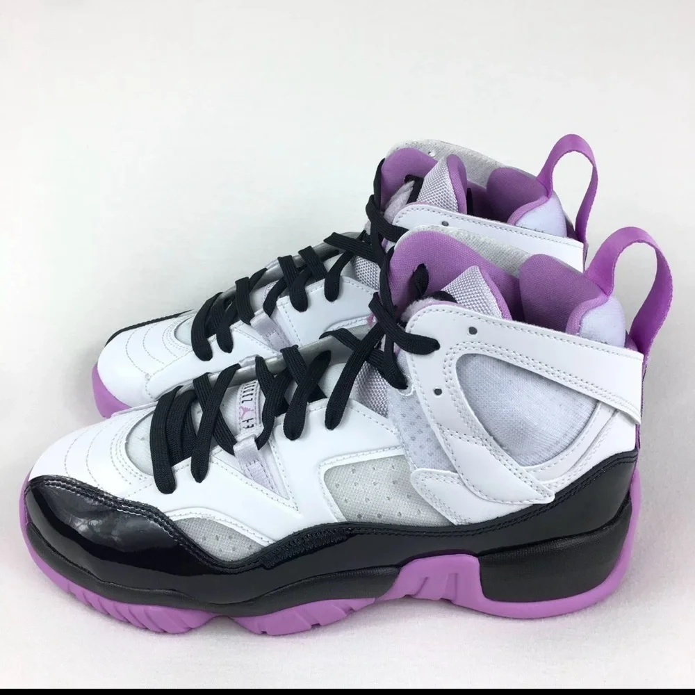 Jordan Jumpman Two Trey Barely Grape GS Size 7Y DQ8431-105